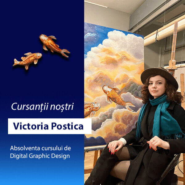 Our students. Graphic design portfolio: Postic Victoria