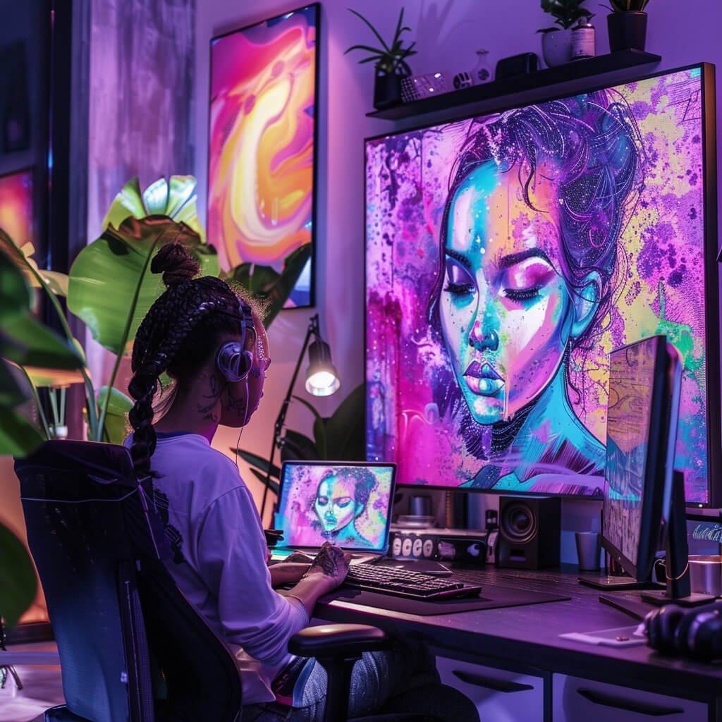 Midjourney to Art Generator